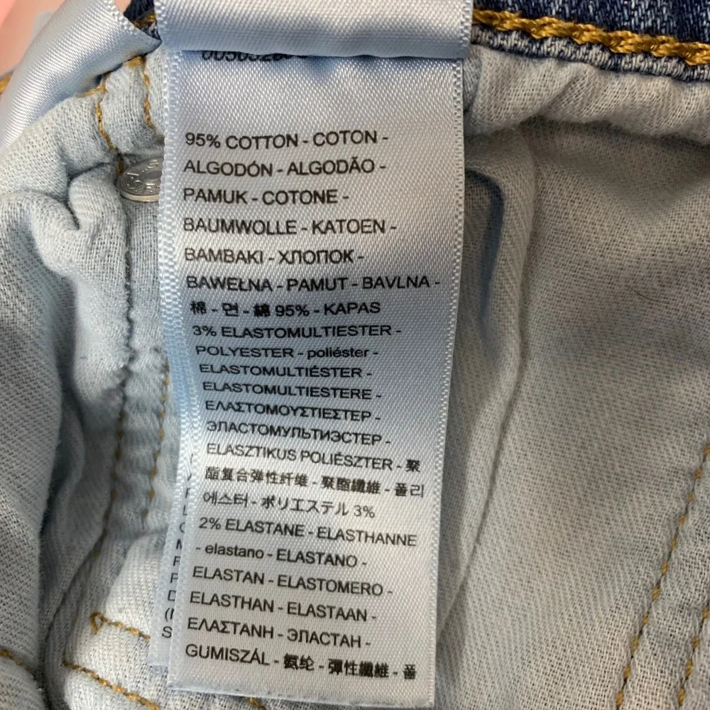Levi's 505 Regular Fit Jeans Mens 34x30 Blue Excellent Straight Leg Stretch